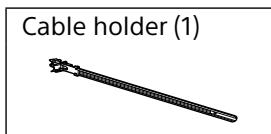 SONY KD43XE8096,  KD-55XE8096,  KD49XE8096,  KD-55XE8096 - Supplied with the TV (attached to rear) - 1