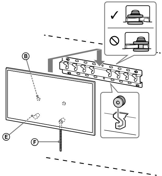SONY KD43XE8096BAEP,  KD49XE8096BAEP - Upevněte televizor k základné. - 2