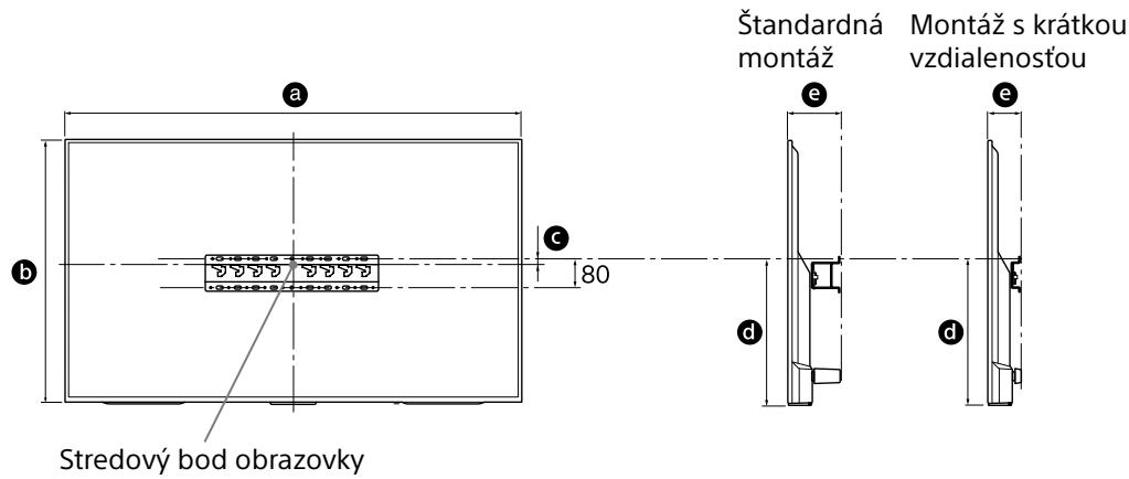 SONY KD43XE8096BAEP, KD49XE8096BAEP - Určte miesto montáže. - 1