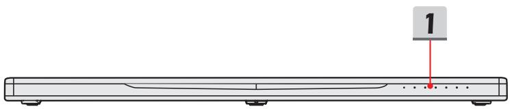 MSI GS63VR 7RF-262FR STEALTH PRO 4K,  GS63VR 7RF-264XFR STEALTH PRO - Vue de devant - 1