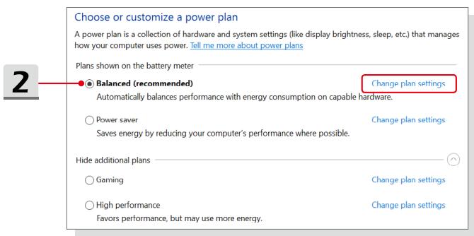 MSI GS72 6QE-214FR STEALTH PRO 4K EDITION - Choisissez ou personnelisez un mode de gestion de l'alimentation - 2