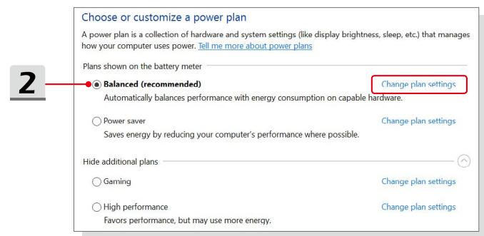 MSI GT72VR 7RD-499XFR DOMINATOR, GT72VR 7RE-487FR DOMINATOR PRO DRAGON EDITION - Choisissez ou personnelisez un mode de gestion de l'alimentation - 2