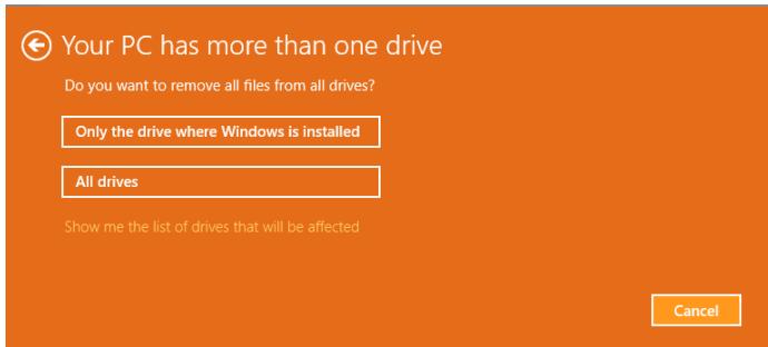 MSI WIND TOP AE270-004EU - Reset your PC - 1