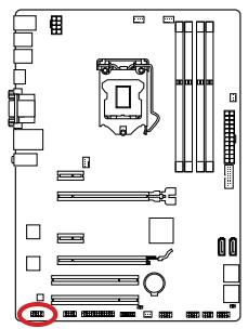 MSI Z87 MPOWER MAX - JAUD1: Front Panel Audio Connector - 1