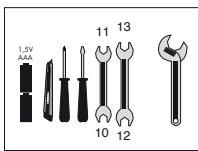 METRONIC TOUCHBOX 7 - B - Elements et outils nécessaires : - 3