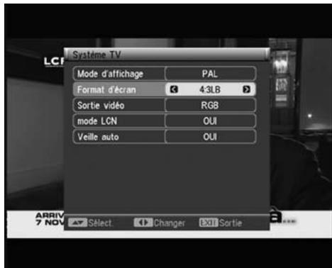 METRONIC ZAPBOX EH-D1 - - Réglages de l'écran - 1
