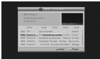METRONIC ZAPBOX HD-SO.1 - - Guide Electronique des Programmes (EPG) - 1
