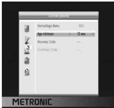 METRONIC ZAPBOX HD-SO.2 - Para seleccionar el nivel moral : - 1