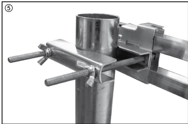 METRONIC 425010 - - Assemblage de la fixation sur les TUBES - 1