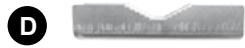 METRONIC 425010 - - Assemblage de la fixation sur les TUBES - 5