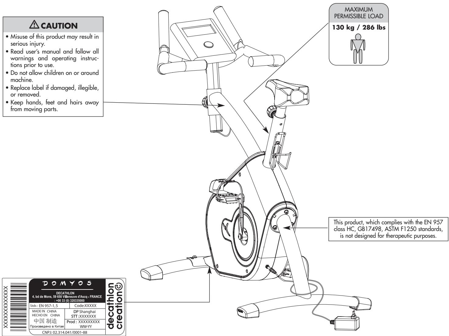 DECATHLON VM 660 - Aerobic training for endurance: sustained effort for 20 to 40 minutes. - 1