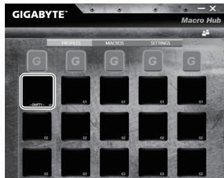GIGABYTE AERO 14W V7 B40W10P-FR - Paramètre les touches macros avec des fonctions basiques - 1