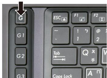 GIGABYTE AERO 14W V7 B40W10P-FR - Set macro key per funzione di base - 1