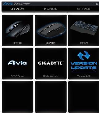GIGABYTE AIVIA URANIUM - PAGE PRINCIPALE - 1