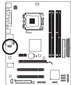 GIGABYTE GA-G41M-COMBO - 9) F AUDIO (Connecteur du Panneau Avant) - 1