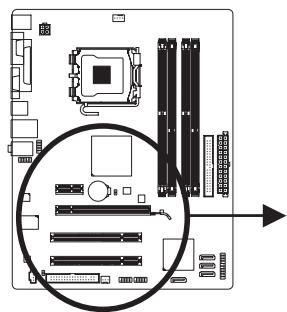 GIGABYTE GA-G41M-COMBO - 1-5 Installation d'une carte d'extension - 2
