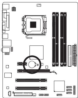 GIGABYTE GA-G41M-COMBO - 15) BAT (Batterie) - 1