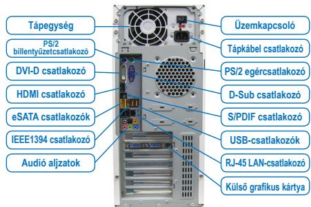GIGABYTE GA-H87-HD3,  GA-H87M-D3H - A tartozékok csatlakoztatása - 1
