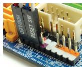 GIGABYTE GA-H87-HD3,  GA-H87M-D3H - A kábelek csatlakoztátása a belso csatlakozókhoz - 1