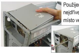 GIGABYTE GA-H87-HD3,  GA-H87M-D3H - Příprava Skřině a Installace Zdroje Napájení - 1