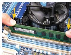 GIGABYTE GA-H87-HD3,  GA-H87M-D3H - Instalarea Memoriei - 1