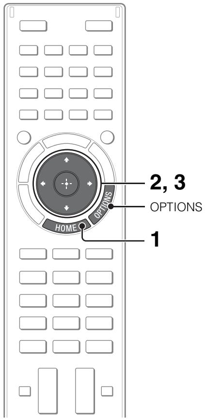 SONY KDL32EX650, KDL40WD650 - Selezione di funzioni e impostazioni (menu Home) - 1