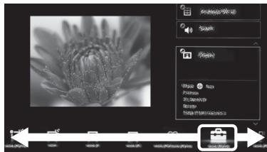 SONY KDL32EX650, KDL40WD650 - Premere per selezionare la categoria (Impostazioni). - 2