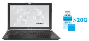GIGABYTE P57W V7 C2D-FR,  P57W V7 C32W10-FR,  P57W V7 C52W10-FR,  P57X V7 C32W10-FR - 1 - 1