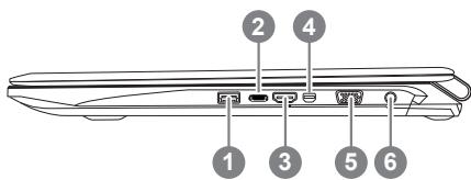 GIGABYTE P57W V7 C2D-FR,  P57W V7 C32W10-FR,  P57W V7 C52W10-FR,  P57X V7 C32W10-FR - Right View - 1