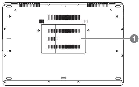 GIGABYTE U24F-2 - Vue de bas - 1