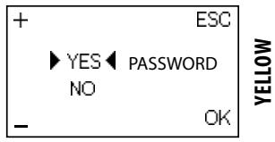 SAECO LIRIKA - Setting the PASSWORD - 3