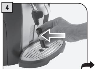SAECO ODEA GO RI9752/01 - HOT WATER Dispensing - distribution d'eau CHAUBE - 47