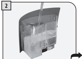SAECO ODEA GO RI9752/01 - HOT WATER Dispensing - distribution d'eau CHAUBE - 45