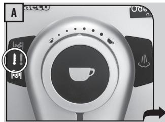 SAECO ODEA GO RI9752/01 - HOT WATER Dispensing - distribution d'eau CHAUBE - 19