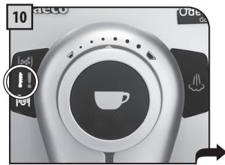 SAECO ODEA GO RI9752/01 - HOT WATER Dispensing - distribution d'eau CHAUBE - 26