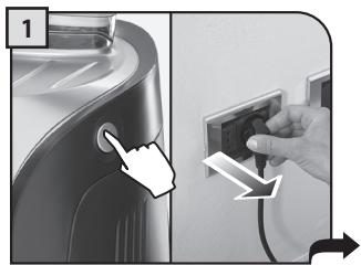 SAECO ODEA GO RI9752/01 - HOT WATER Dispensing - distribution d'eau CHAUBE - 44