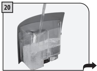 SAECO ODEA GO RI9752/01 - HOT WATER Dispensing - distribution d'eau CHAUBE - 36