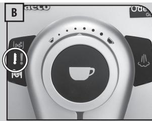 SAECO ODEA GO RI9752/01 - HOT WATER Dispensing - distribution d'eau CHAUBE - 20