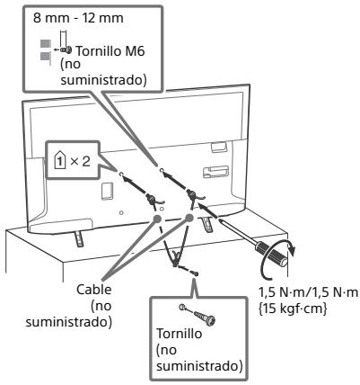 SONY KDL32WE610BAEP - Prevencion contra vuelco - 1