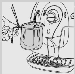 SAECO XSMALL HD8743 - Cycle de rincege manuel - 4