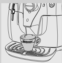 SAECO XSMALL HD8743 - Cycle de rincege manuel - 1