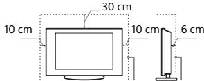 SONY KDL40R450C - Instalacao com base - 1