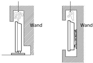 SONY KDL40WE660BAEP,  KDL49WE660BAEP - Aufstellung auf dem Standfuß - 2