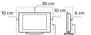 SONY KDL40WE660BAEP,  KDL49WE660BAEP - Instalacao com base - 1