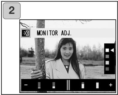 KONICA MINOLTA DIMAGE G500 - Ajustar el brillo y el color del monitor LCD - 2