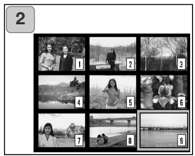 KONICA MINOLTA DIMAGE G500 - Visualizar páginases multíques de una vez (Reproducción Índice) - 2