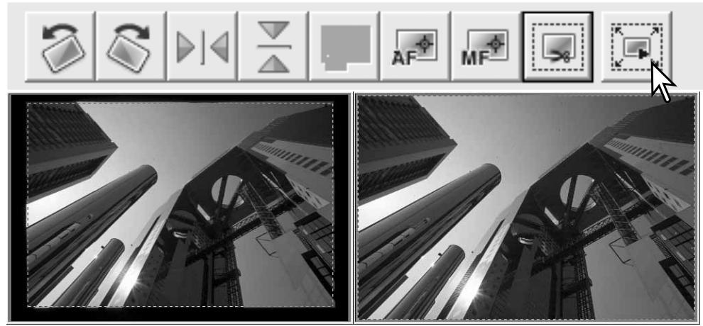 KONICA MINOLTA DIMAGE SCAN ELITE 5400II - Bouton de prévisualisation du recadrage - 1