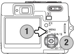 KONICA MINOLTA DIMAGE X50 - NAVIGATION DANS LE MENU PICTBRIDGE - 1
