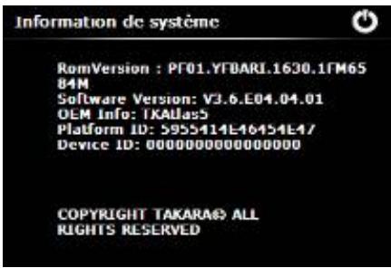 TAKARA GP34 - Information système - 1