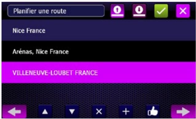 TAKARA GP83CAV - Planifier une route - 1